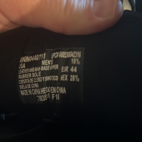 Black duty boots - Picture 5 of 5